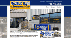 Desktop Screenshot of mastertechautoworks.net